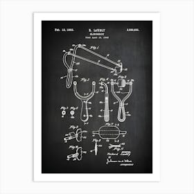 Slingshot Patent Print Sling Shot Patent Slingshot Toy Slingshot Decor Slingshot Blueprint Slingshot Print Patent Print Et6631 Art Print