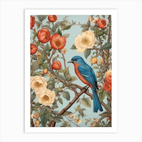 Bird On A Branch 6 Art Print