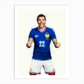 Theo Hernandez Art Print