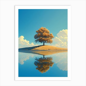 Lone Tree Art Print