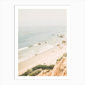 Aerial Beach View Art Print