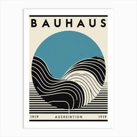 bauhaus exhibition poster 1 Art Print