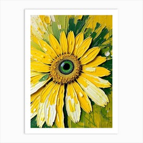 Sunflower Painting Art Print