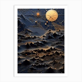 Starry Sky Art Print