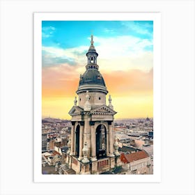 St Stephen S Basilica, Budapest, Hungary Art Print