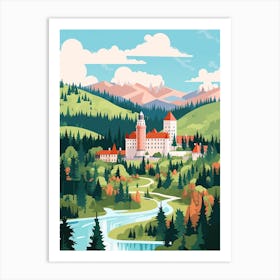 Czech Republic 1 Travel Illustration Art Print