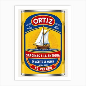 Ortiz Sardinas La Antigua Art Print