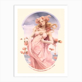 Aphrodite Watercolour 2 Art Print