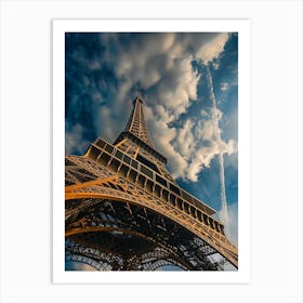 Eiffel Tower In Paris Art Print