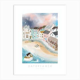 Daydreamer Love Story Sea Art Print