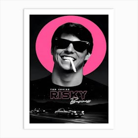 Risky Business Tom Cruise Art Print