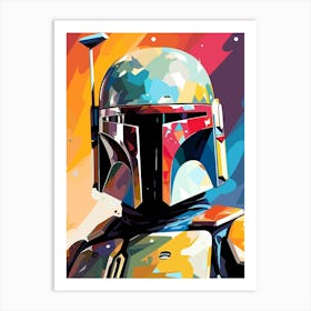 Star Wars Boba Fett 2 Art Print