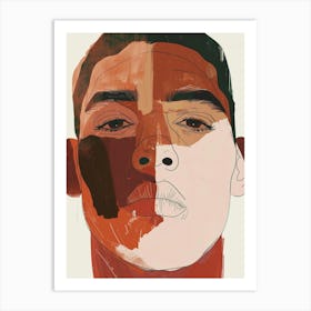 Portrait Of A Young Man 1 Art Print