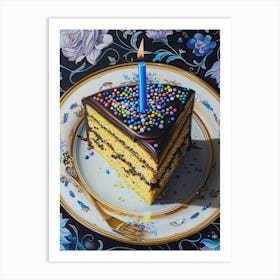 Birthday Cake 7 Art Print