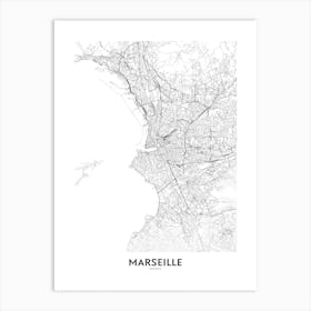 Marseille Art Print