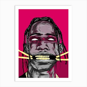 Travis Scott 2 Art Print