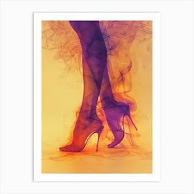 High Heeled Shoes 4 Art Print