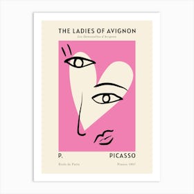 Pink Ladies Of Avignon Art Print