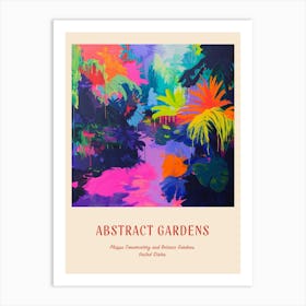 Colourful Gardens Phipps Conservatory And Botanic Gardens Usa 2 Red Poster Art Print