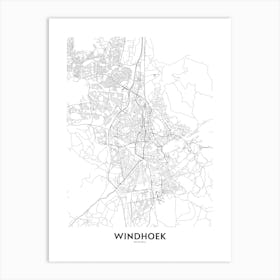 Windhoek Art Print