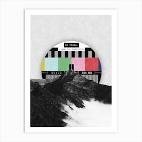Out Of The Grid Art Print