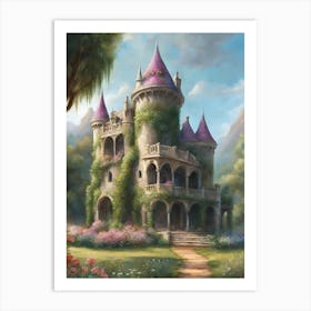 Fairytale Castle 1 Art Print