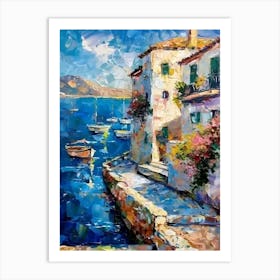 House On The Water Art Print