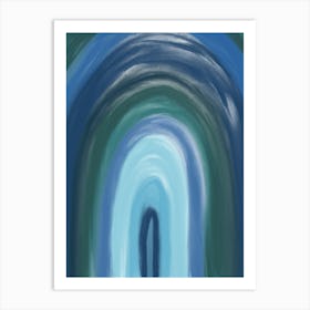 Tunnel Of Light Art Print