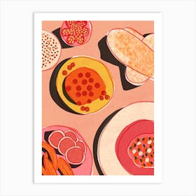 Spanish Tapas Art Print