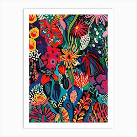 Tropical Garden 2 Art Print