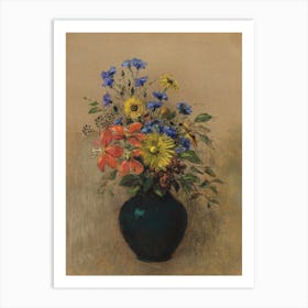 Wildflowers (1905), Odilon Redon Art Print