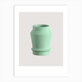 Green Vase Art Print