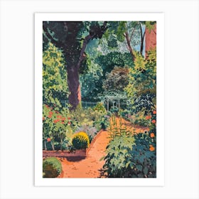 Chelsea Physic Garden London Parks Garden 6 Painting Art Print