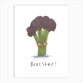 Brocstar Art Print