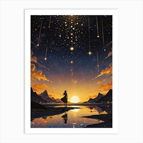 Starry Night 173 Art Print