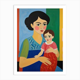 Mother And Child Art Print