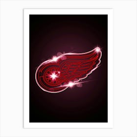 Detroit Red Wings 1 Art Print