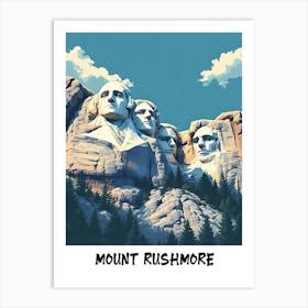 Mount Rushmore Art Print