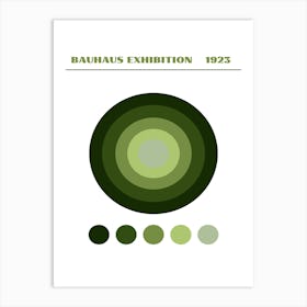 Bauhaus Exhibition print 1922 Poster