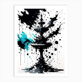 Fountain Art Print