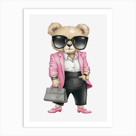 Teddy Bear Art Print