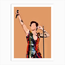 Harry Styles Print | Harry Styles Live Print Art Print