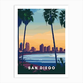 San Diego, California Art Print