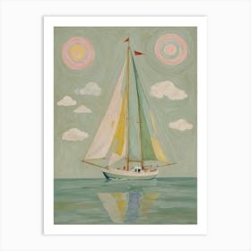 Sailboat Art Print