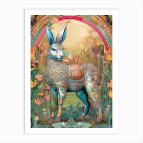 Hare Hare Art Print