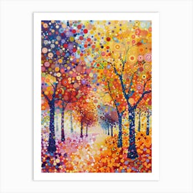 Autumn Trees 10 Art Print