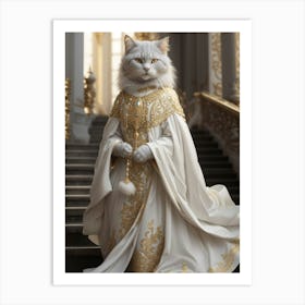 King Cat 4 Art Print