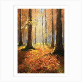 Autumn Forest 4 Art Print