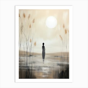 Bohemian Spirit Echoes, Boho Art Style Art Print