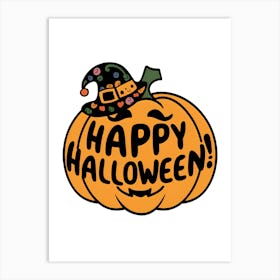 Happy Halloween 2 Art Print